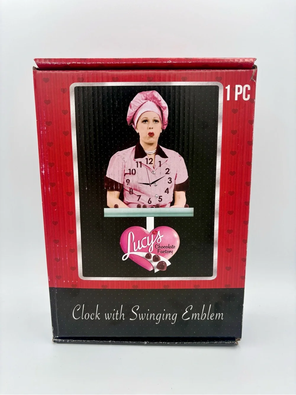 I LOVE LUCY Job Switching Clock-Candy Factory IN BOX Collectible Memorabilia